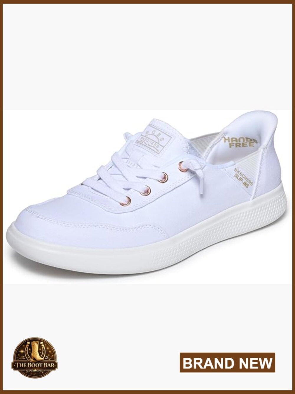 Hands Free Slip-on Sneakers with Memory Foam Insole, Fashion Sneakers